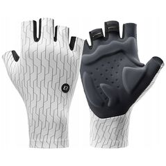 Ποδηλατικά γάντια RockBros δρόμου μέγεθος: L - λευκό-μαύρο