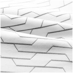 Αθλητικά γάντια RockBros πλήρους κάλυψης για άνοιξη-καλοκαίρι μέγεθος M - λευκό-μαύρο