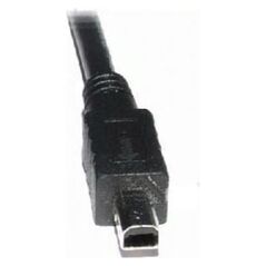 Kabel USB Logo USB-A - miniUSB 2 m Czarny (17077)