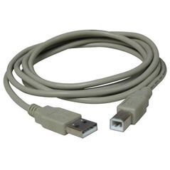 Καλώδιο USB Logo USB-A - 5 m Γκρι (15853)