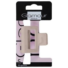 Glamour Μεσαίο Κλιπ Μαλλιών Μπεζ