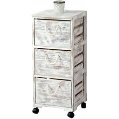 Kesper Κινητό ράφι με συρτάρια, οργανωτής κουζίνας με ρόδες