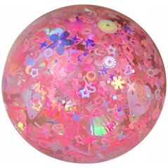 Μπαλάκι Hipo για συμπίεση με γκλίτερ λουλούδι 6cm 12/συσκευασία 621220