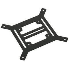 Barrow Barrow Βάση δεξαμενής 120mm επίπεδη - μαύρη