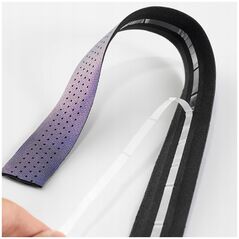 Περφορέ σιλικονούχο περιτύλιγμα RockBros για τιμόνι - πορτοκαλί