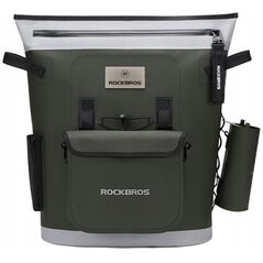 Θερμικό σακίδιο RockBros με μόνωση 18l εργονομικό - πράσινο