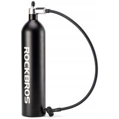 Δοχείο πίεσης RockBros για φούσκωμα tubeless ελαστικών 200 PSI 1.2l - μαύρο