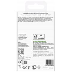 Καλώδιο Puro 10W TPE USB-A - USB-C 2m - λευκό