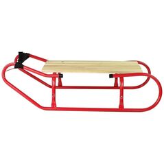 Μεταλλικό Έλκηθρο Lean Sport με Λαβή και Κόκκινη Ζώνη