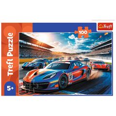 Παζλ 100 κομμάτια Αυτοκίνητα γρήγορο αγωνιστικό Trefl