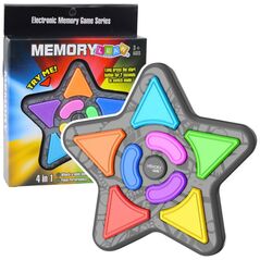 Ηλεκτρονικό Παιχνίδι Λογικής Μνήμης Αστέρι Φωτός Ήχοι 4 σε 1 LeanToys