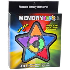 Ηλεκτρονικό Παιχνίδι Λογικής Μνήμης Αστέρι Φωτός Ήχοι 4 σε 1 LeanToys