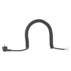 Σπειροειδές καλώδιο BACHMANN 1-4m μαύρο, H05VV-F 3G1.5mm AEH/CEE7/7