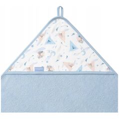 BabyOno 1552/02 ΠΕΤΣΕΤΑ ΜΠΑΝΙΟΥ 100 X 100 ΜΠΛΕ