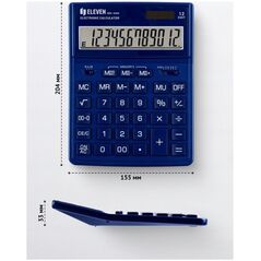 Υπολογιστής Eleven Eleven Υπολογιστής SDC-444XRNVE μπλε με 12-ψήφια οθόνη