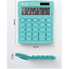 Υπολογιστής Eleven Eleven Υπολογιστής SDC810NRGNE πράσινος 10-ψήφια οθόνη