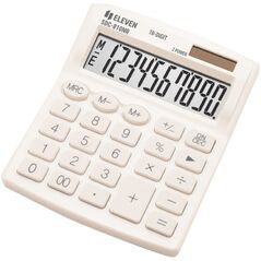 Υπολογιστής Eleven Eleven Υπολογιστής SDC810NRWHE λευκός 10-ψήφια οθόνη