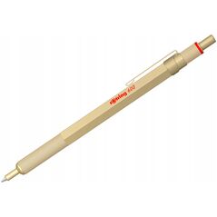 Στυλό Διαρκείας ROTRING 600 Μεταλλικό-Χρυσό M μαύρο Κουτί Δώρου