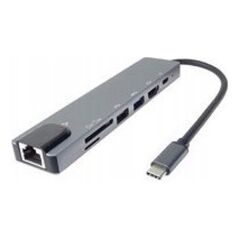 Προσαρμογέας USB PremiumCord PremiumCord Προσαρμογέας USB-C σε HDMI + USB3.0 + USB2.0 + PD + SD/TF + RJ45