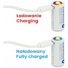 EverActive Akumulator 16340 3,7V Li-ion 700 mAh micro USB