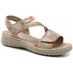 Rieker Sandals 60464-90 Beżowe 38