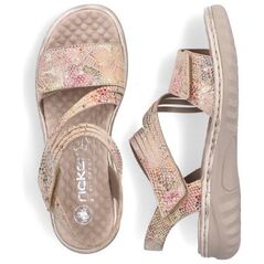 Rieker Sandals 60464-90 Beżowe 37