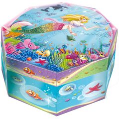 Pulio Pecoware Οκτάγωνο μουσικό κουτί - Γοργόνα