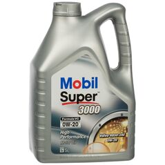 Λιπαντικό Mobil SUPER 3000 FORMULA VC 0W-20 συνθετικό για κινητήρες 5 L