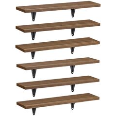 Ράφια τοίχου 6 τεμ Maclean, 8kg max, MC-331