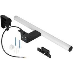 Orno ΚΑΘΡΕΦΤΗΣ LED 6W, λάμπα πάνω από τον καθρέφτη, 540lm, 4000K, μήκους 40 cm, πλαστικό+ακρυλικό, μαύρο