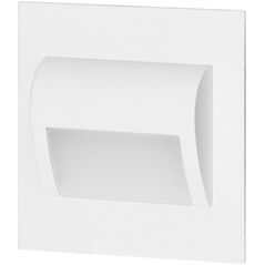 Φωτιστικό σκαλοπατιών Orno DRACO LED NEW 1,5W, φωτιστικό σκαλοπατιών υποδοχής, 12VDC, 30lm, 3000K, λευκό, καινοτόμος τρόπος εγκατάστασης