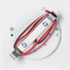 Φωτιστικό σκαλοπατιών Orno DRACO LED NEW 1,5W, φωτιστικό σκαλοπατιών υποδοχής, 12VDC, 30lm, 3000K, λευκό, καινοτόμος τρόπος εγκατάστασης