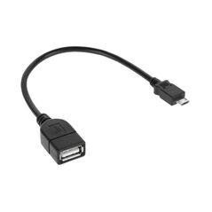 Καλώδιο micro USB σε θηλυκό USB 20cm DM-2907 έως 12 άτοκες Δόσεις