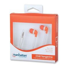 Manhattan Manhattan ακουστικά in-ear πορτοκαλί MNH-178273 έως 12 άτοκες Δόσεις
