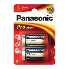 PANASONIC Panasonic μπαταρίες αλκαλικές Pro C 1,5V 2τμχ PAN-LR14PPG-2 έως 12 άτοκες Δόσεις