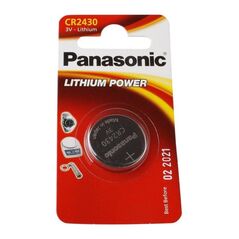 PANASONIC Panasonic CR2430 μπαταρία λιθίου 3V PAN-CR2430L-1 έως 12 άτοκες Δόσεις
