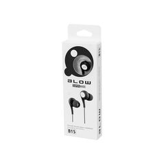 BLOW Ακουστικά με Μικρόφωνο BLOW B-15 Μαύρα DM-781 έως 12 άτοκες Δόσεις