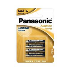 PANASONIC Panasonic μπαταρίες αλκαλικές AAA 1,5V 4τμχ PAN-LR03APB-4 έως 12 άτοκες Δόσεις