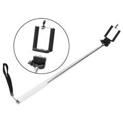 BLOW Selfie Stick με Τηλεκοντρόλ Bluetooth Λευκό DM-79-105 έως 12 άτοκες Δόσεις