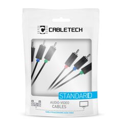 Cabletech Καλώδιο 3xRCA - 3xRCA 1.8m DM-3955-1.8 έως 12 άτοκες Δόσεις