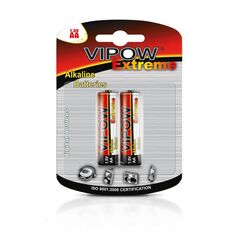 VIPOW Αλκαλικές μπαταρίες AA LR6 1.5V VIPOW EXTREME (2 τμχ) BAT0091B έως 12 άτοκες Δόσεις
