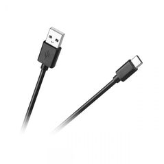 Cabletech Καλώδιο USB - USB type C 1m Cabletech KPO4019-1 έως 12 άτοκες Δόσεις