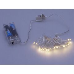 Χριστουγεννιάτικα LED 20x με Μπαταρίες - Θερμό Λευκό DM-70-214 έως 12 άτοκες Δόσεις