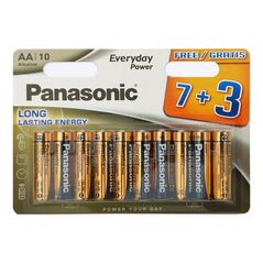 PANASONIC Panasonic μπαταρίες αλκαλικές AA EVERYDAY POWER 10τμχ PAN-LR6EPS-10 έως 12 άτοκες Δόσεις