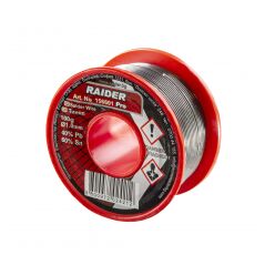 RAIDER RAIDER ΚΑΛΑΙ ΚΟΛΛΗΣΗ 1ΜΜ 100g 60%Sn 40%Pb Pro 156601 έως και 12 άτοκες δόσεις