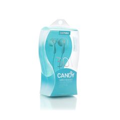 REMAX Ακουστικά με Μικρόφωνο Candy REMAX Μπλε DM-301BL έως 12 άτοκες Δόσεις