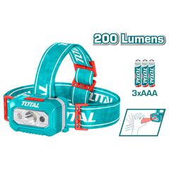 TOTAL ΕΠΑΓΓΕΛΜΑΤΙΚΟΣ ΦΑΚΟΣ ΚΕΦΑΛΗΣ LED 100-200 Lumens (THL013AAA6) ως 12 Άτοκες Δόσεις