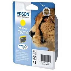 Epson Μελάνι Inkjet T0714 Yellow (C13T07144012) (EPST071440) έως 12 άτοκες Δόσεις