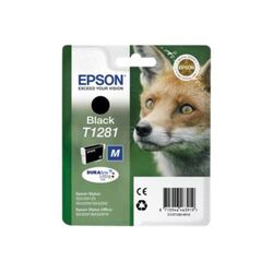 Epson Μελάνι Inkjet T1281 Black (C13T12814012) (EPST128140) έως 12 άτοκες Δόσεις