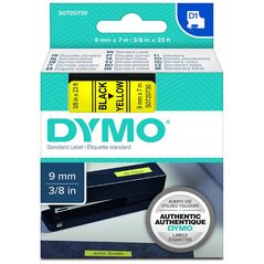 Ταινία Ετικετογράφου DYMO Standard 40918 9 mm x 7 m (Μαύρα Γράμματα σε Κίτρινο Φόντο) (S0720730) (DYMO40918) έως 12 άτοκες Δόσεις